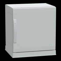 NSYPLAZ554G PÕRANDAKILP POLÜESTER VERS. PLAZ AVATUD ALUSEGA 500X500X420 IP54