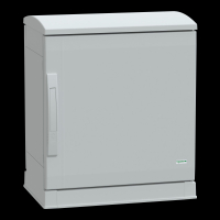 NSYPLAZT553G PÕRANDAKILP POLÜESTER VERS. PLAZT AVATUD ALUSEGA+VARIKATUS 500X500X320 IP44