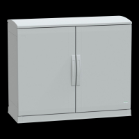 NSYPLAZT7104G PÕRANDAKILP POLÜESTER VERS. PLAZT AVATUD ALUSEGA+VARIKATUS 750X1000X420 IP44