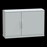NSYPLAZT7124G PÕRANDAKILP POLÜESTER VERS. PLAZT AVATUD ALUSEGA+VARIKATUS 750X1250X420 IP44