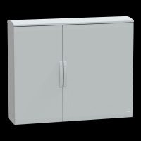 NSYPLAT10123G PÕRANDAKILP POLÜESTER VERS. PLAT PEALT AVATUD VARIKATUSEGA 1000X1250X320 IP44