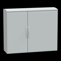 NSYPLAT10124G PÕRANDAKILP POLÜESTER VERS. PLAT PEALT AVATUD VARIKATUSEGA 1000X1250X420 IP44