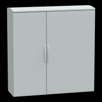 NSYPLAT12124G PÕRANDAKILP POLÜESTER VERS. PLAT PEALT AVATUD VARIKATUSEGA 1250X1250X420 IP44