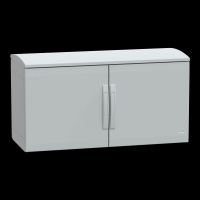 NSYPLAT5104G PÕRANDAKILP POLÜESTER VERS. PLAT PEALT AVATUD VARIKATUSEGA 500X1000X420 IP44
