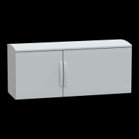 NSYPLAT5124G PÕRANDAKILP POLÜESTER VERS. PLAT PEALT AVATUD VARIKATUSEGA 500X1250X420 IP44