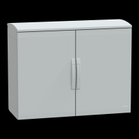 NSYPLAT7104G PÕRANDAKILP POLÜESTER VERS. PLAT PEALT AVATUD VARIKATUSEGA 750X1000X420 IP44