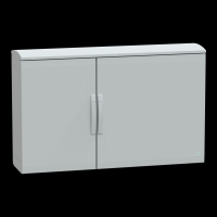 NSYPLAT7123G PÕRANDAKILP POLÜESTER VERS. PLAT PEALT AVATUD VARIKATUSEGA 750X1250X320 IP44