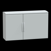 NSYPLAT7124G PÕRANDAKILP POLÜESTER VERS. PLAT PEALT AVATUD VARIKATUSEGA 750X1250X420 IP44