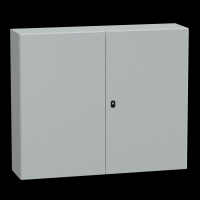 NSYS3D101230DP SPACIAL S3D SEINAKILP 2 VALGET UST PAIGALDUSPLAAT H1000XW1200XD300 IP55 IK10 RAL7035