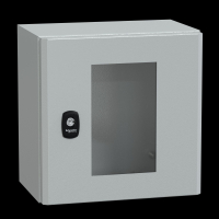 NSYS3D3320T SPACIAL S3D SEINAKILP LÄBIPAISTEV UKS PAIGALDUSPLAADITA H300XW300XD200 IP66 IK08 RAL7035