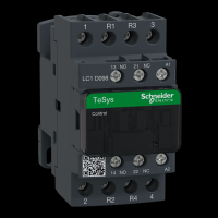 LC1D098F7 TESYS D KONTAKTOR 4P(2 NO + 2 NC) AC-1 <= 440V 20A 110V AC MÄHIS