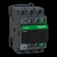 LC1D09EHE TESYS D KONTAKTOR 3P 9A AC-3 UP KUNI 440V MÄHIS 48-130V AC/DC