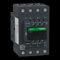LC1DT80AJD TESYS D KONTAKTOR 4P(4 NO) AC-1 <= 440V 80A 12V DC STANDARD MÄHIS