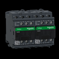 LC2D09BD TESYS D REVERSIIVKONTAKTOR 3P(3 NO) AC-3 <= 440V 9A 24V DC MÄHIS