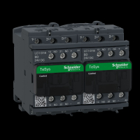 LC2D18BD TESYS D REVERSIIVKONTAKTOR 3P(3 NO) AC-3 <= 440V 18A 24V DC MÄHIS