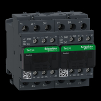 LC2D38BD TESYS D REVERSIIVKONTAKTOR 3P(3 NO) AC-3 <= 440V 38A 24V DC MÄHIS