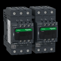 LC2D65ABD TESYS D REVERSIIVKONTAKTOR 3P(3 NO) AC-3 <= 440V 65A 24V DC MÄHIS
