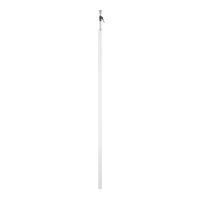 6290086 ISSRM45RW KARBIKPOST polaarvalge ral9010