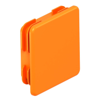 MS 41 EDK OR PIMEKORK PROFIILILE MS 41 41X41MM PE ORANŽ RAL 2003 OBO