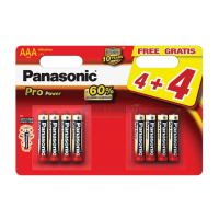 PATAREI PANASONIC PRO POWER AAA/LR03 (PKK 4+4 TK)