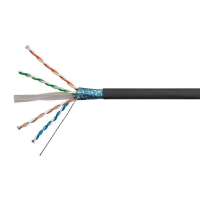 CAT6 FTP 4x2xAWG24 VARJESTATUD ARVUTIVÕRGU VÄLIKAABEL 305M