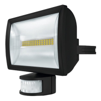 THELEDA E20 LED BK 20W 5000K PROZEKTOR LIIKUMISANDURIGA MUST