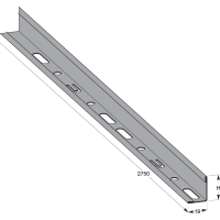 MP-149S VAHESEKTSIOON (ERALDUSSEIN) 45x19x2750MM C2 KLASS