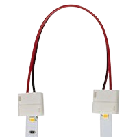 VEGAS EASY CLIP CONNECTOR 12V 4.8W CCT1 IP20 STRIP-TO-STRIP KAABLIGA 150MM LED RIBA JÄTKUÜHENDUS 1TK