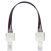 VEGAS EASY CLIP RGB 12V/24V IP20 STRIP-TO-STRIP KAABLIGA 150MM LED RIBA PAINDUV JÄTKUÜHENDUS