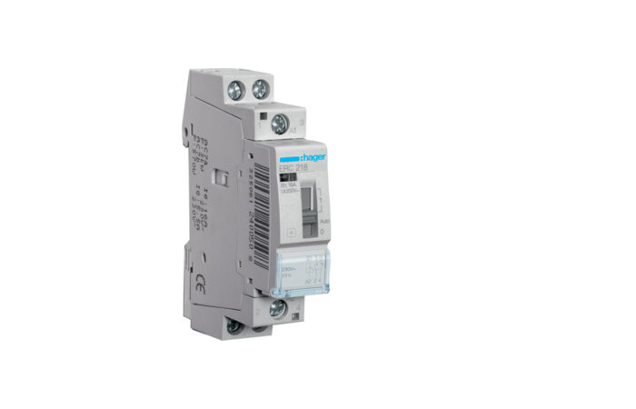 ERC218 MOODULRELEE 1NO/1NC. 16A. 230VAC. HAGER