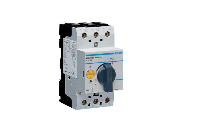 MM508N MOOTORIKAITSE 2.5-4.0A P=0.75-1.5KW AC3/230-400V 2.5M IEC 947