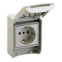 81141 PISTIKUPESA 2P+PE 16A IP55 KAEDRA