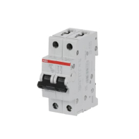 S202-C2 KA KAITSELÜLITI 2P C 2A 6kA