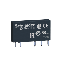 RSL1AB4JD ÕHUKE LIIDESE PISTIKRELEE 6A 1 CO STANDARD 12V DC