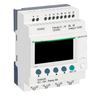 SR2B121JD ZELIO LOGIC PROGRAMMEERITAV RELEE12 I O 12V DC KELL DISPLEI
