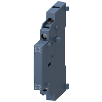 3RV2901-1A S00 - S3 ABIKONTAKTIPLOKK 1NO+1NC KÜLGMINE