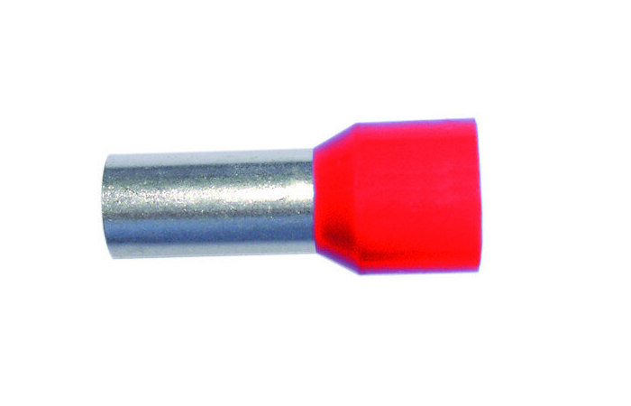PAEH 100/10 ISOL.HÜLSS 1.0MM² 10MM PUNANE 500 TK