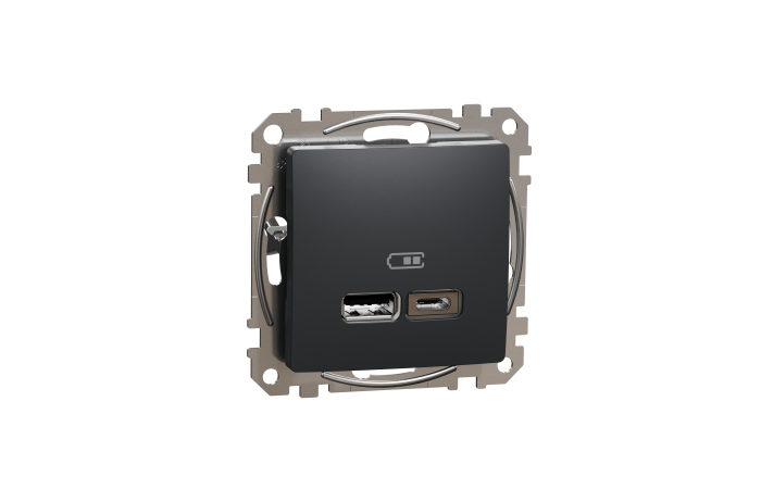 SDD114402 USB LAADIJA A+C 2.4A ANTRATSIIT SEDNA DESIGN
