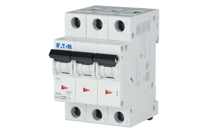 PL6-C25/3 KAITSELÜLITI 3P C 25A 6kA