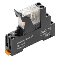 DRI RELEE+KRUVI SOKKEL+KLAMBER 2CO 115 VAC 5 A LED D-SEERIA