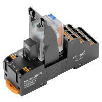 DRMKITP LD/PB RELEE+PUSH IN SOKKEL 24VDC 5A 4CO D-SEERIA