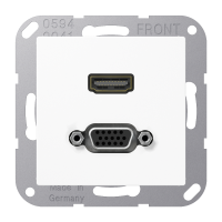 JUNG MA A 1173 WW MULTIMEEDIA HDMI / VGA VALGE