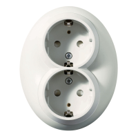 WDE006885 RENOVA 2-NE PISTIKUPESA 2P + E 16A 250V AC VALGE