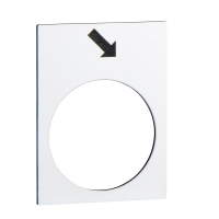 ZB2BY4913 SILT 30X40MM VALGE EDASI AEGLANE