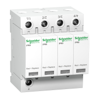 A9L65401 ACTI9 IPRD65R LIIGPINGEPIIRIK 4P 350V -KAUGJUHTIMISEGA