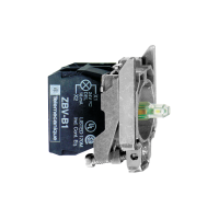 ZB4BW0G15 SIGNAALMOODUL VALGE RAAMIGA LEDIGA 110...120V 1NO+1NC