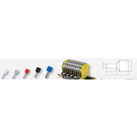 WEITK 51399 ISOL. TOPELTHÜLSS 12MM 2X4MM² HALL