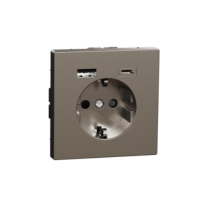 MEG2367-6036 PISTIKUPESA+USB A+C 3A ROOSTEVABA SYSTEM DESIGN MERTEN