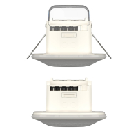 LUXA 103 S360-100-12 DE-UP D6/12M H2.5-3.5M KOHAL.D 4-5M IP54 VALGE LAKKE SÜVIS.P PIR LIIKUMIS-JA KOHALOLEKUANDUR