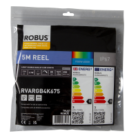VEGAS EXPRESS 12V 14W/M RGBW+840 500LM W14MM IP67 1M KAABLIGA 5M-RULL LED RIBA